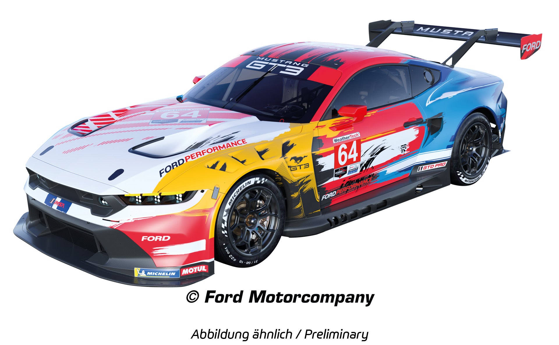 Ford Mustang GT3 "Champion Spirit, No.64"